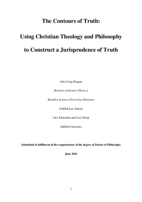 university theology disciples dissertation submitted PDF