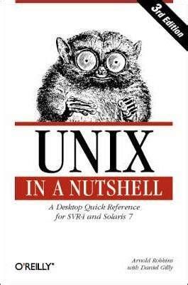 unix in a nutshell unix in a nutshell Doc