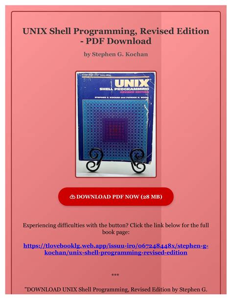 unix shell programming revised edition Doc