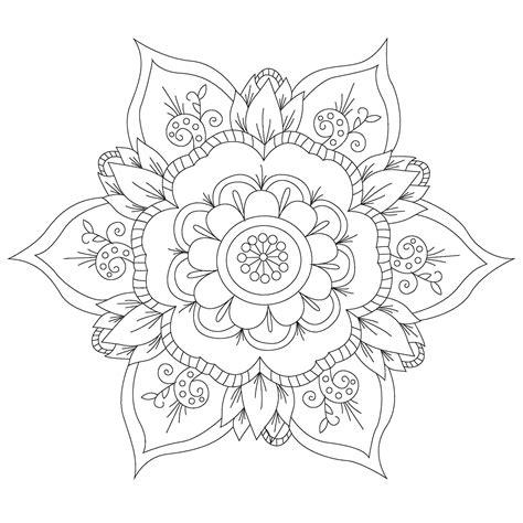 unleashing creativity flower mandalas coloring Kindle Editon