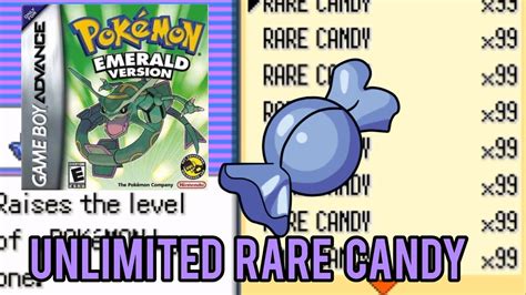 unlimited rare candy emerald