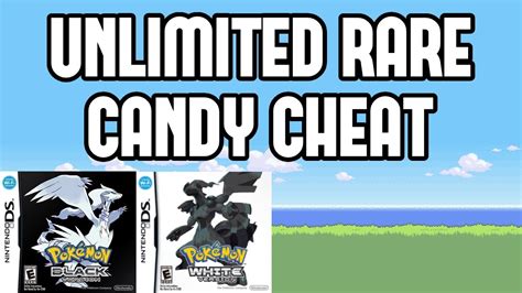 unlimited rare candy pokemon black 2 drastic PDF