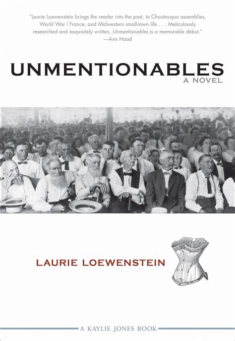 unmentionables a novel PDF