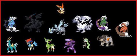 unova legendary pokemon