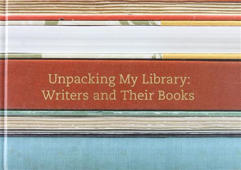 unpacking my library writers and their books Epub