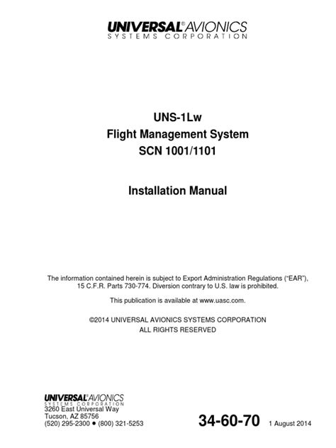 uns 1lw manual pdf Epub