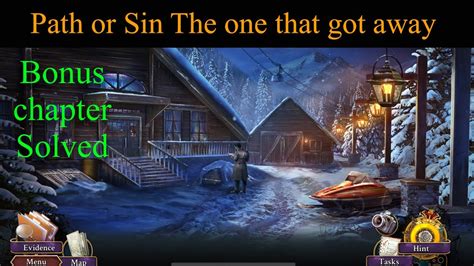 Unsolved Path Of Sin The One That Got Away Walkthrough