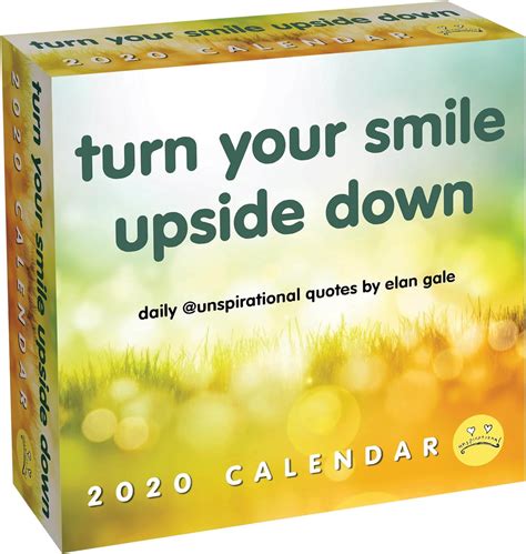 unspirational 2020 day to day calendar Epub