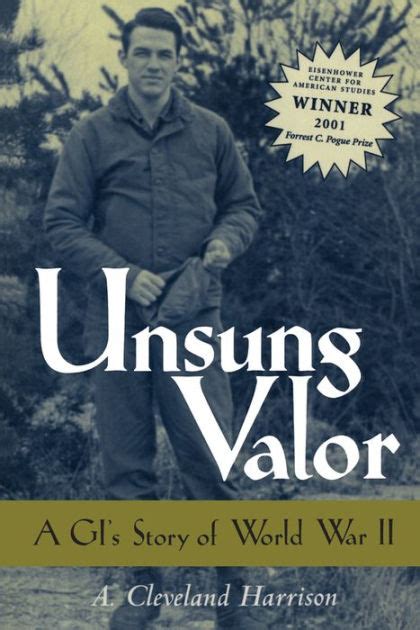 unsung valor a gi’s story of world war ii Reader