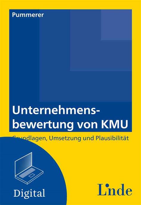 unternehmensbewertung von kmu grundlagen plausibilit t PDF