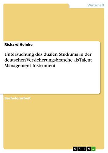untersuchung deutschen versicherungsbranche management instrument Kindle Editon