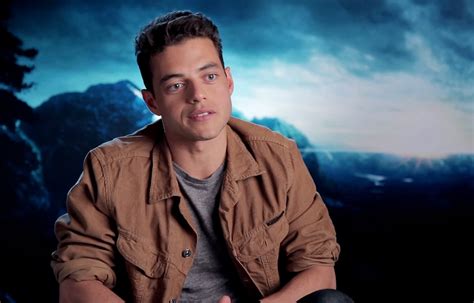 until dawn rami malek behind the scenes