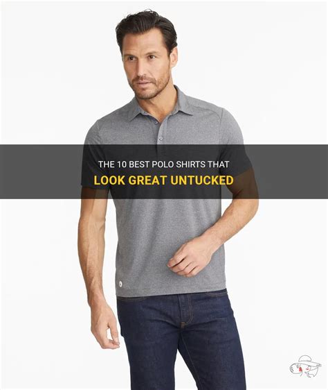 untucked polo shirts