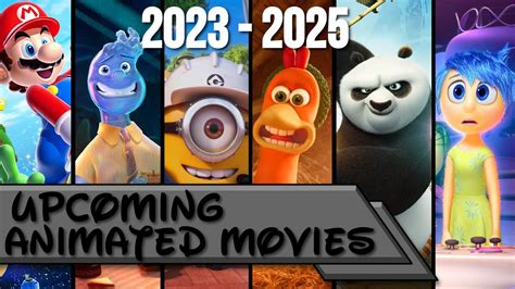 upcoming animated movies 2025