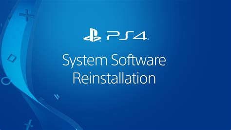 update file for reinstallation ps4