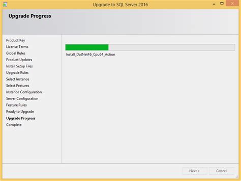Upgrading Sql Server To Sql Server 2016 Walkthrough