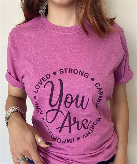 uplifting t shirts