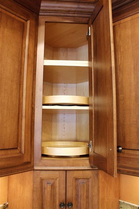 upper corner cabinet lazy susan
