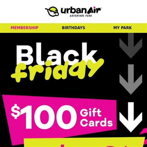 urban air gift card