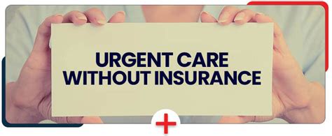 urgent care visit cost without insurance near me