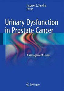 urinary dysfunction prostate cancer management PDF