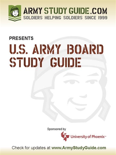 us army board study guide 2010 Epub