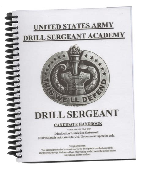 us army drill sergeant hand book Epub