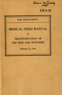us army medical field manual PDF