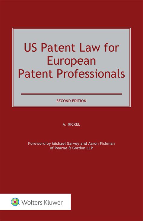 us patent law for european patent professionals PDF