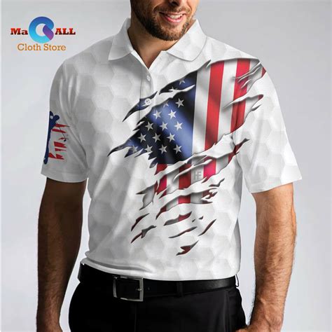 usa golf shirts