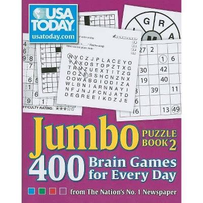 usa today jumbo puzzle book 2 download PDF