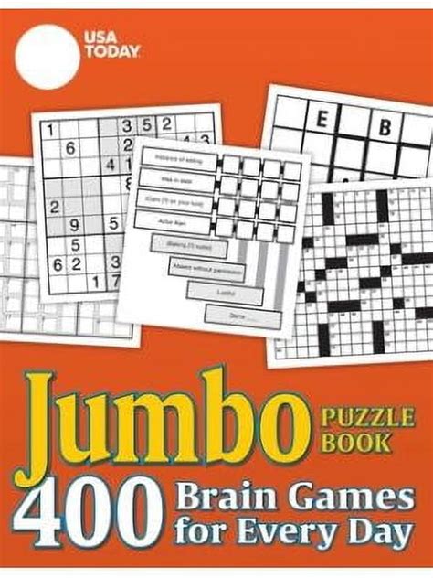 usa today jumbo puzzle book 400 brain games for every day Epub