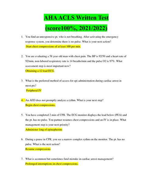 usasf written test answers PDF