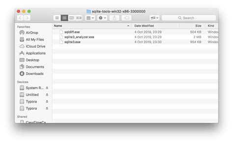 Use Sqlite To Catalog System File Location