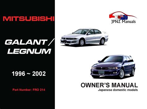 user guide 2000 mitsubishi galant owners manual Kindle Editon