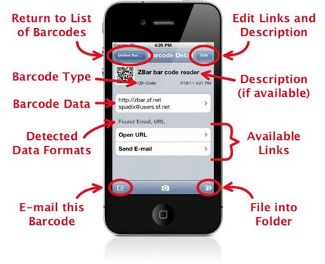 user guide zbar iphone app PDF