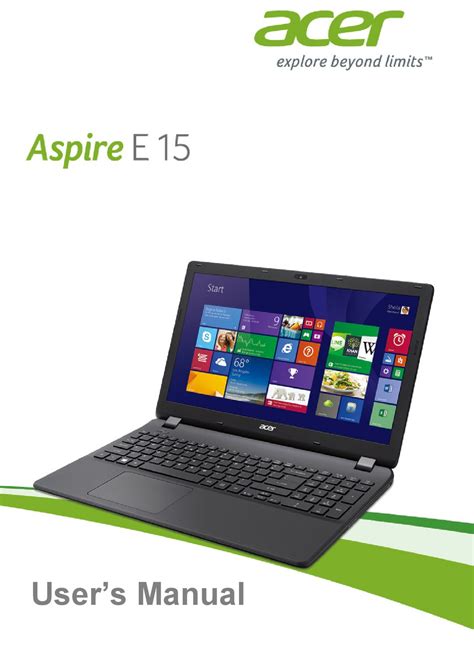 user manual aspire e15 Doc