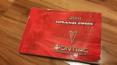 user manual book 2001 grand prix Epub