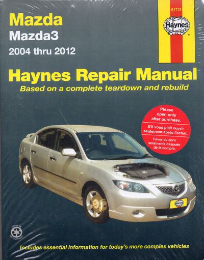 user manual book cars mazda 3 PDF