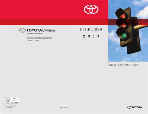 user manual book toyota fj cruiser user guide Doc