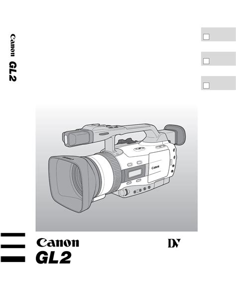 user manual canon gl2 Kindle Editon