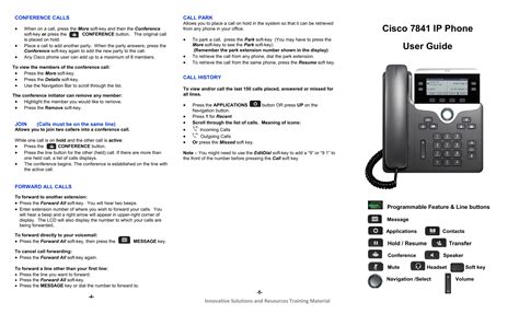 user manual cisco systems phone Doc