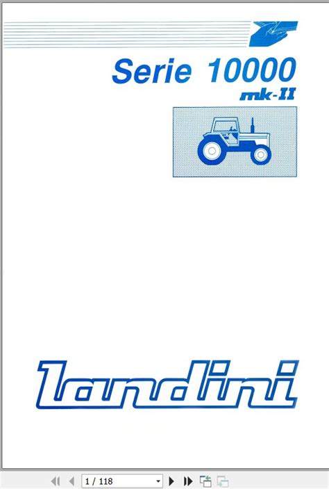 user manual for 14500 landini tractor free Reader