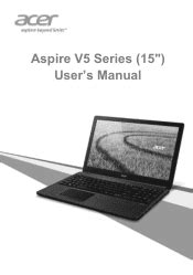 user manual for acer aspire touch v5 561p 6823 Doc