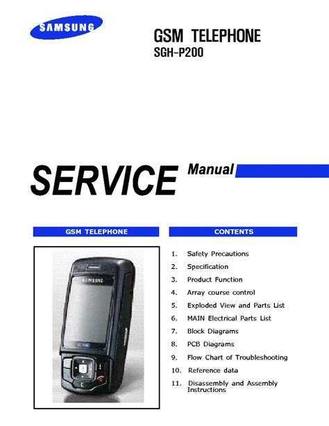 user manual for sgh p200 Kindle Editon