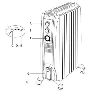 user manual for the 3107 delonghi tower heater radiatior Kindle Editon