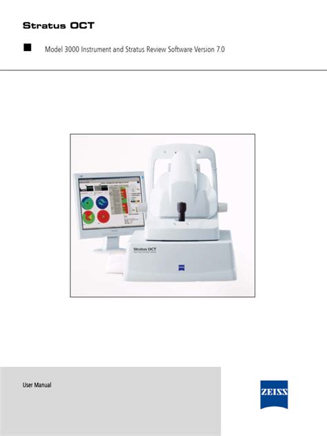 user manual for zeiss stratus oct Doc