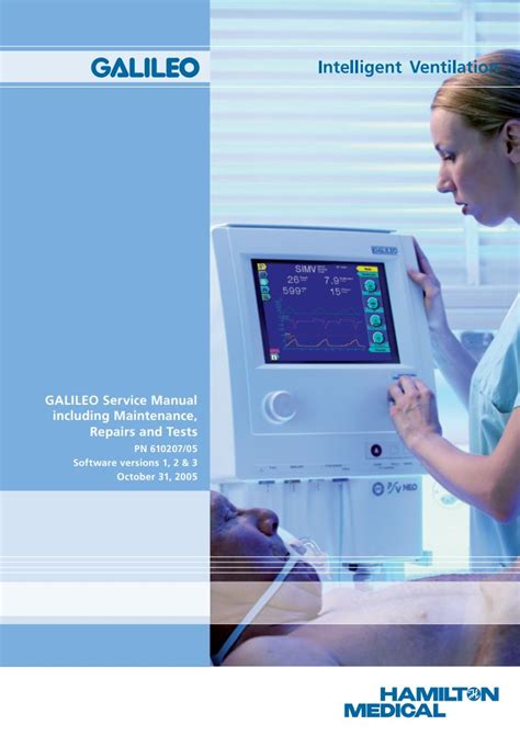 user manual galileo ventilator PDF