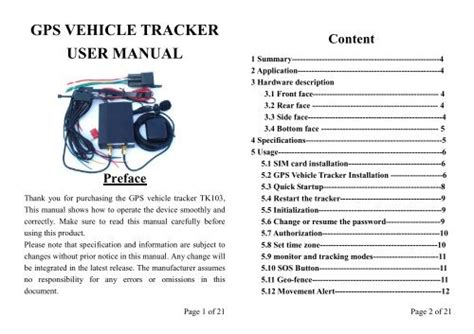 user manual gps tracker tk103 Epub