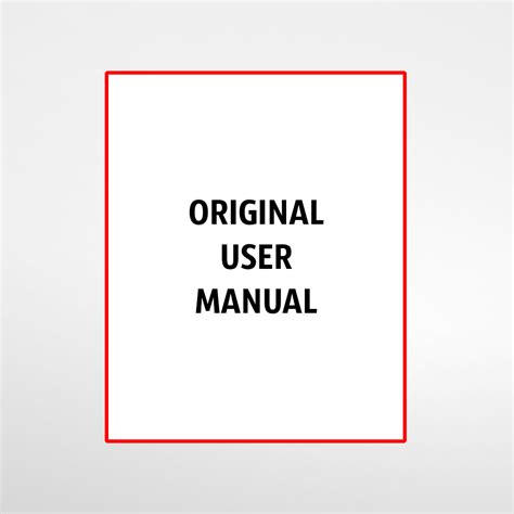 user manual in original Reader